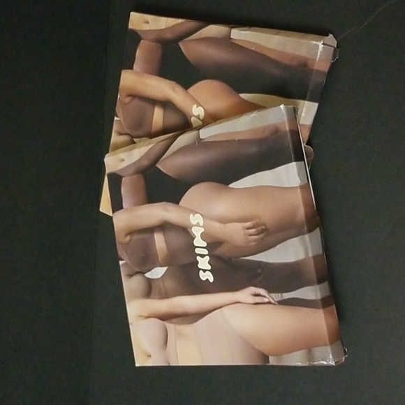 SKIMS Other - New, bundle of SKIMS  core control thong.  Size L/XL. Black and a nude color.